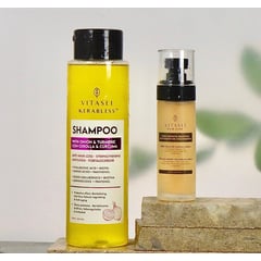 VITASEI - KIT ACTIVADOR DE CRECIMIENTO + SHAMPOO DE CEBOLLA FORTALECEDOR