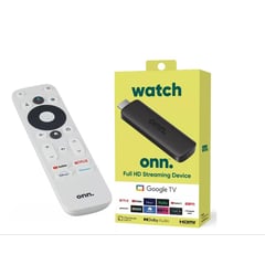 GOOGLE - Onn Tv Watch Stick Full HD TV Streaming Negro Dolby Wifi