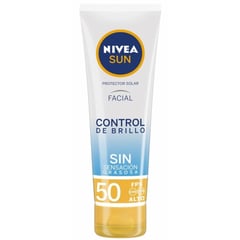 NIVEA - Protector Solar Sun Control Brillo Fps50 X 50ml