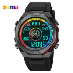 SKMEI - Reloj Modelo 2209 Digital Con Brujula Unisex - Negro