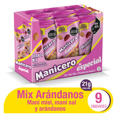 LA ESPECIAL - Pasaboca Manicero Arandamix x 9 unidades