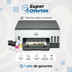 HP - Impresora Multifuncional Smart Tank 720