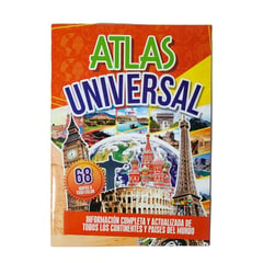 GENERICO - Atlas Universal Actualizado Libro Escolar