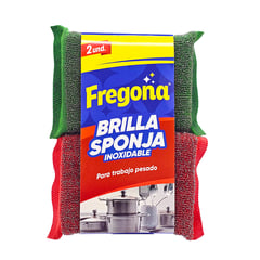 FREGONA - Esponja Brillasponja x 2