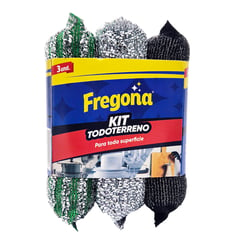 FREGONA - Kit Todoterreno x 3