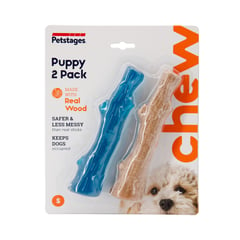 PETSTAGES - Dogwood Puppy 2-pack - Juguete Mordedero