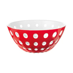 FRATELLI GUZZINI - Bowl 25cm Le Murrine Rojo Blanco