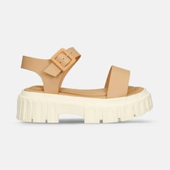 BATA - Sandalias Camel Jessie Mujer