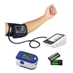 MEDIC MAX - Tensiometro Brazo Digital Oximetro Frecuencia Cardiaca PROFESIONAL