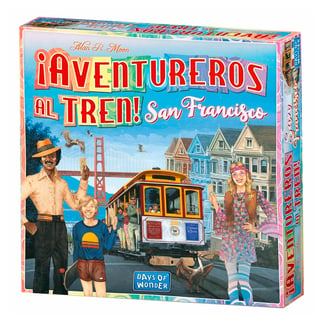 DAYS OF WONDER - Aventureros Al Tren San Francisco Juego De Mesa Español