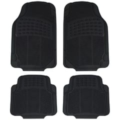 GENERICO - Tapetes para Nissan Kicks de 4 Piezas Caucho PVC Universal