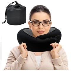 4LIFE - Almohada cervical de viaje para cuello cojín relajante