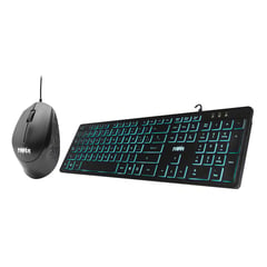 POWER GROUP - Combo Teclado Y Mouse NC-901 Español Black