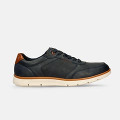 BATA - Tenis Casuales Azul Comfit Matt Freddy Hombre