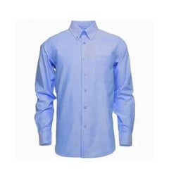 GENERICO - CAMISA OXFORD CABALLERO AZUL