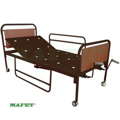 GENERICO - CAMA HOSPITALARIA MANUAL 2 MOVIMIENTOS BASIC DE LUJO MARCA MAFET