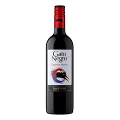 NACIONAL - Vino Chileno Gato Negro Cabernet-Merlot 750ml