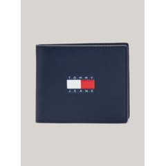 TOMMY HILFIGER - Billetera azul Archive plegable