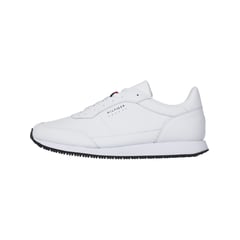 TOMMY HILFIGER - Tenis Blancos Tipo Deportivas De Cuero