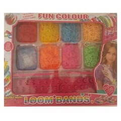 LOOMPA - Kit Loom Bands Juego Para Hacer Pulseras