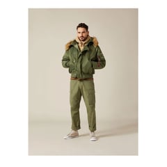 ALPHA INDUSTRIES - Chaqueta de Invierno N-2B Parka