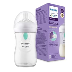 AVENT - Tetero Natural Response 9 Oz Con Válvula Airfree