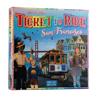 DAYS OF WONDER - Ticket To Ride San Francisco Juego De Mesa Inglés