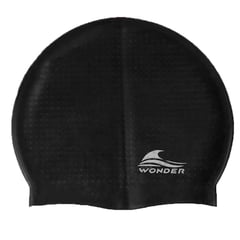 GENERICO - Gorro Para Natación En Silicona Negro