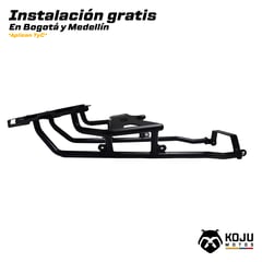 KOJU - Soporte maleta central Parrilla para Dominar 400-250