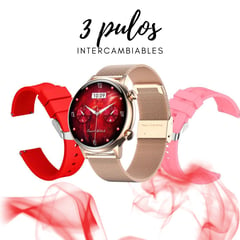 MOBULA - Reloj G-Tide Romance Pantalla AMOLED - Oro rosa