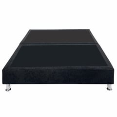 DORMIPUFF - Base Cama Dividida Negro Queen 160cm sas