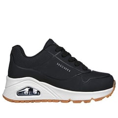 SKECHERS - Tenis Uno Para Niña Color Negro