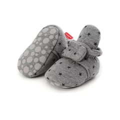 GENERICO - Zapatos Para Bebé Tipo Media Antideslizante Termicos Gris talla 12-18m