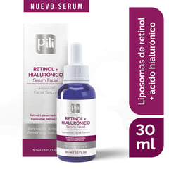 PILI - Serum Antiedad de Liposomas de Retinol + Ácido Hialurónico