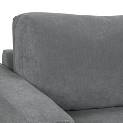 ELITE LIVING - SOFA CUSCO 2P MICROFIBRA GRIS