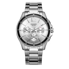 CASIO - Reloj Modelo MTP-1374D-7A Caballero Diseño Elegante