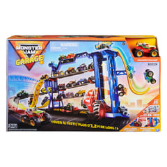 MONSTER JAM - Playset de juego garaje