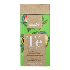 FUNAT - Té verde 30 tisanas -