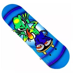 DANKI - Tabla Skate Estampada Patineta Madera Lijada Niños Alien