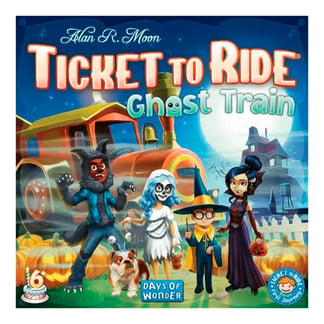 DAYS OF WONDER - Ghost Train De Ticket To Ride Juego De Mesa Inglés