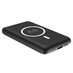 007PLUS - POWERBANK SMARTBANK 2X 10.000 A+ CARGA MAGNETICA- NEGRO