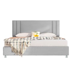 EKONOMODO COLOMBIA - Cama Semidoble + espaldar Lupe Gr per +colchon Flexia quarzz