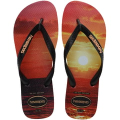 HAVAIANAS - Chanclas Sandalias Hype Hombre marron