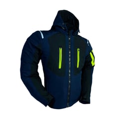 SMART BIKERS - CHAQUETA DE PROTECCION SM RACEWEAR LIMA 2 AZUL/VERDE S