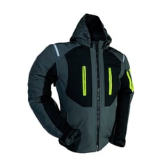 SMART BIKERS - CHAQUETA DE PROTECCION SM RACEWEAR LIMA 2 GRIS/VERDE S