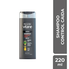 VITANE TERAPY - Shampoo Vitane Men Control Caida Sin Sal X 220ml