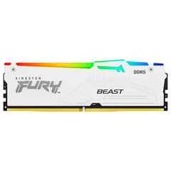 KINGSTON - Memoria Ram PC FURY Beast DDR5 32GB 5600Mts RGB EXPO Blanco