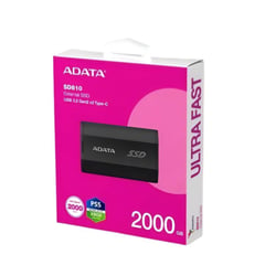 ADATA - Disco solido Ssd Sd810 2Tb Black Tipo C