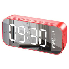 AMERICAN GENERICS - Speaker Radio Reloj Despertador Digital Led Bluetooth Fm K10