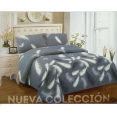 CASA LUNA - Juego De Sabanas Cama Doble 21cm - Plumas